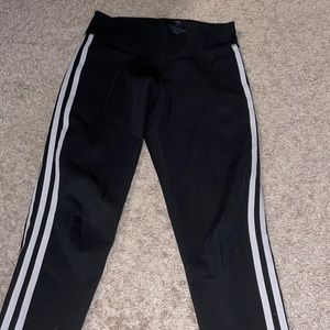 Adidas crop workout pants